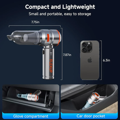 FlexUp™ V-21 The Most Powerful Mini Vacuum For Your Car