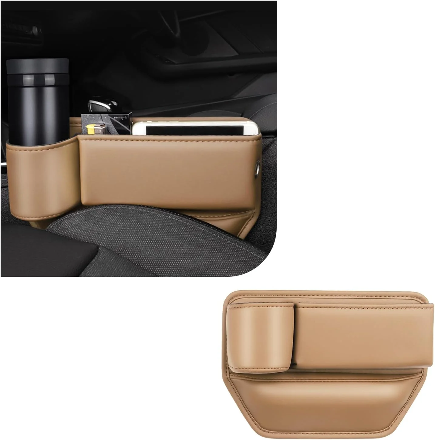 🔥HOT SALE 50% OFF 💖 Car leather cup holder gap bag